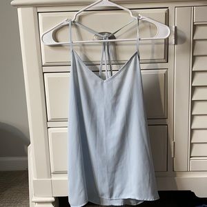 Abercrombie and Fitch light blue strappy tank top